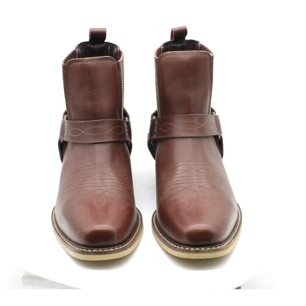 Dingo Men's Black Bart Boots Men's Shoes - Picture 3 of 8